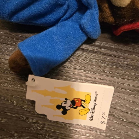 Disney Store Bean Bag Splash Mountain Brer Bear - Picture 3 of 3